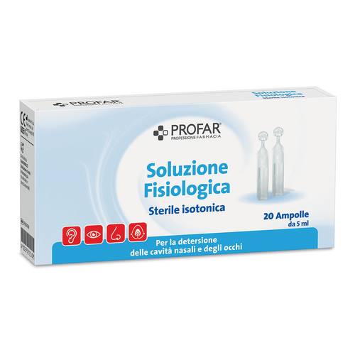 Profar Soluzione Fisiologica 20 Ampolle